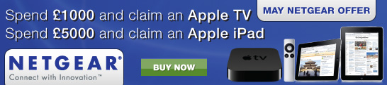 Claim great free gifts with Netgear and Comms Express