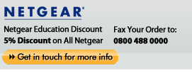 5% Discount on Netgear for Education