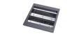 Uspace 600mm x 600mm x 39mm 2 Brushed Aperture Rai