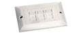 Cat6 UTP RJ45 3 in 1 Module/Faceplate