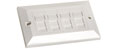 Cat6 UTP RJ45 4 in 1 Module/Faceplate