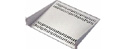 Front Mounting Modem Shelf 400mm Deep (2u)