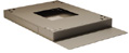 600mm(w) x 1000mm(d) x 100mm(h) Cabinet Plinth Wit