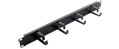 1u 5 Ring Horizontal Cable Tidy