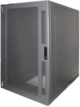 Usystems Server Rack with Mesh Front Door