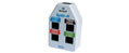 Excel Split-R - 4 Telephone Ports - Single Unit