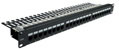 24 Way RJ45 Cat5e UTP Right Angled Patch Panel - 1