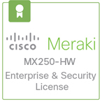 Cisco Meraki MX250 License and Support