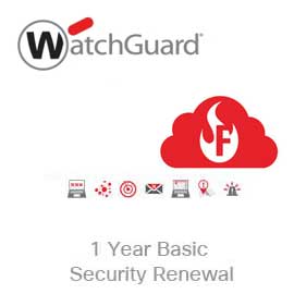 WatchGuard Basic Security Suite Renewal/Upgrade for Firebox Cloud Small