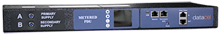 Datacel PDU7721 Metered 1U Automatic Transfer Switch 