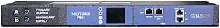 Datacel PDU7723 Metered 1U Automatic Transfer Switch