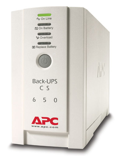 APC BK650EI Back-UPS CS 650VA UPS Uninterruptible Power Supply