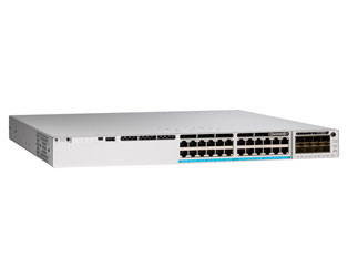 Cisco Catalyst 9300-24UX-E 24-port mGig UPOE Switch, Network Essentials
