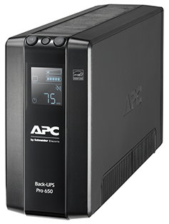 APC BR650MI Back-UPS Pro 650VA Uninterruptible Power Supply UPS