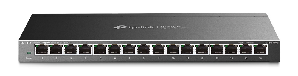 TP-Link TL-SG116E 16-Port Gigabit Desktop Pro Switch