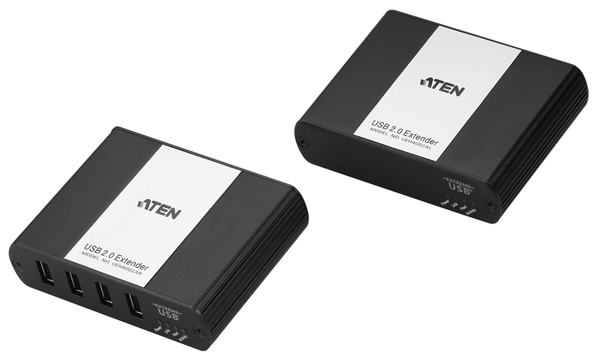 Aten UEH4002A 4-Port USB 2.0 CAT 5 Extender 