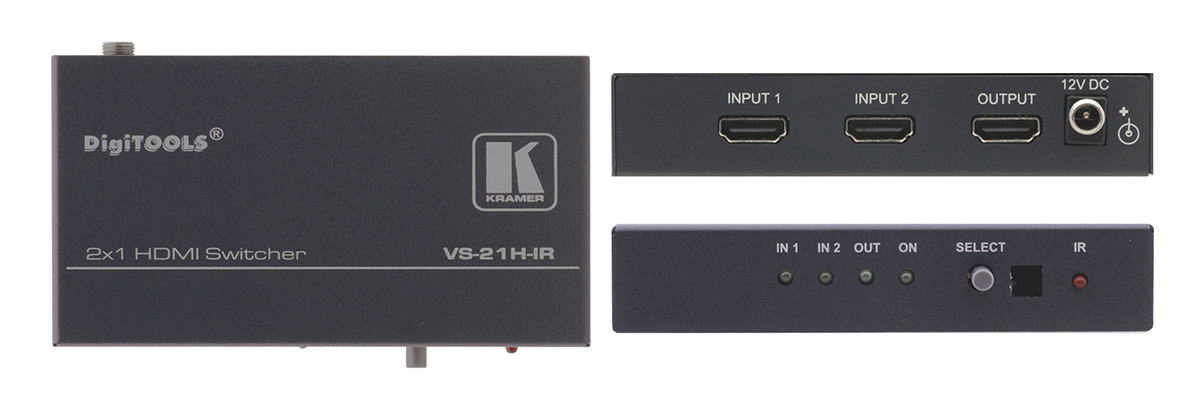 Kramer VS-21H-IR 2x1 HDMI Switcher