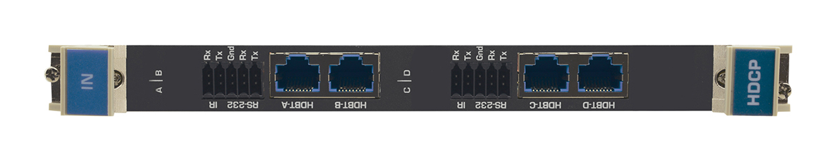 Kramer DT-IN4-F32 4Channel 4K60 4:2:0 HDBaseT Input Card