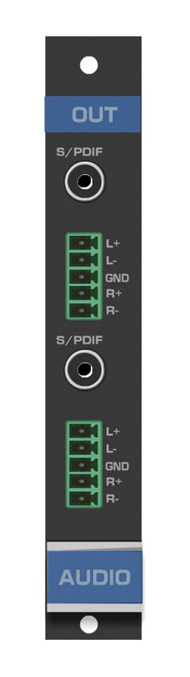 Kramer AAD-OUT2-F16 2Channel Analog Digital Audio OutputCard