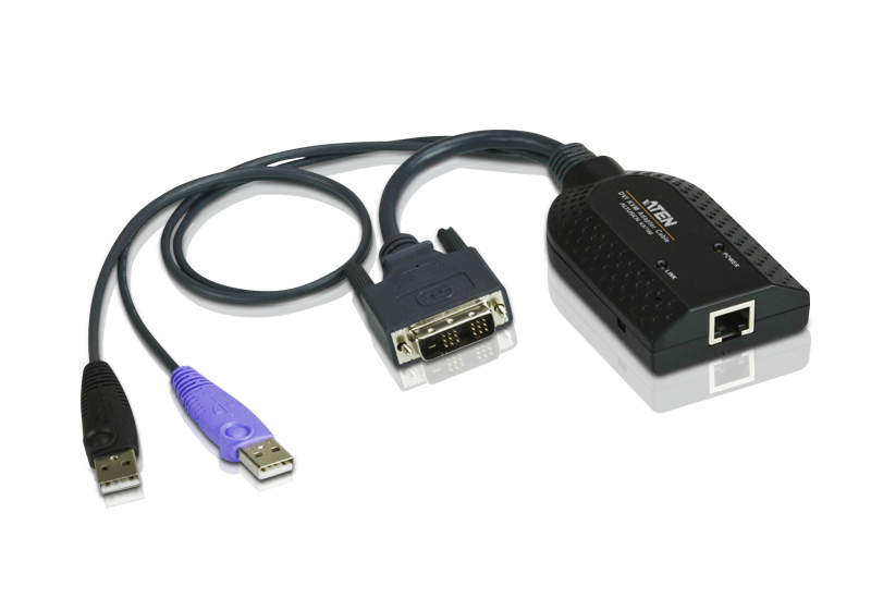 Aten KA7166 Digital Video DVI USB KVM Adapter Cable 
