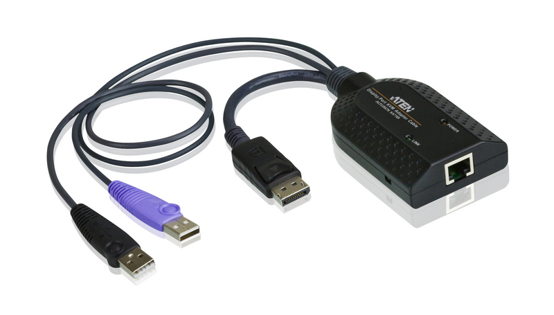 Aten KA7169 Digital Video Displayport USB KVM Adapter Cable