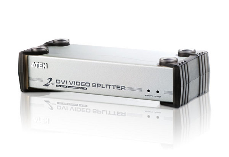 Aten VS162 2 Port DVI Video Splitter with Audio support 