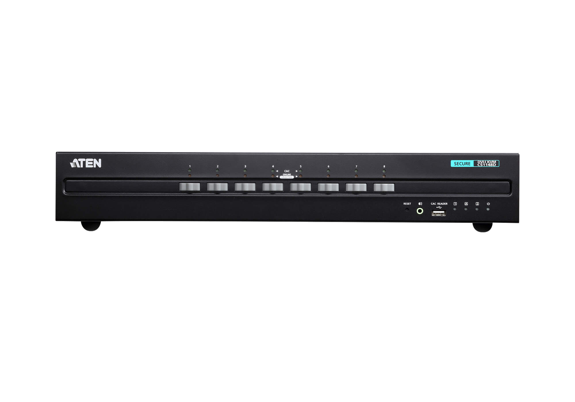 Aten CS1148D 8 port DVI-I Secure KVM with CAC