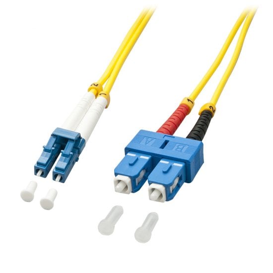 Lindy LC-SC OS2 9/125 Fibre Optic Patch Cable