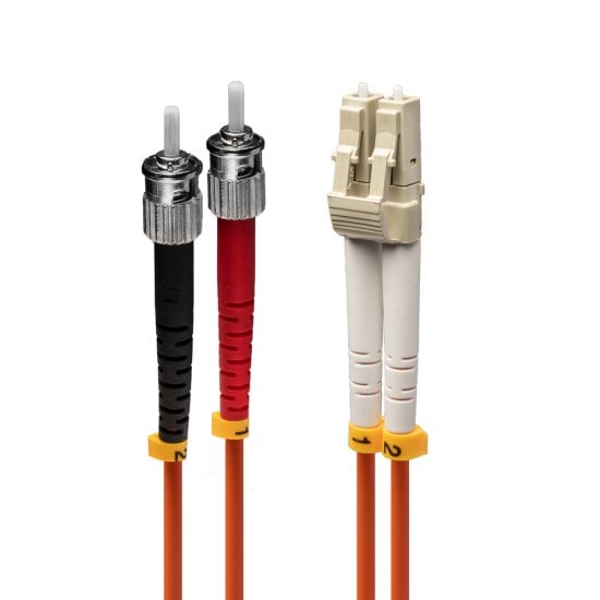 Lindy LC-ST OM2 50/125 Fibre Optic Patch Cables