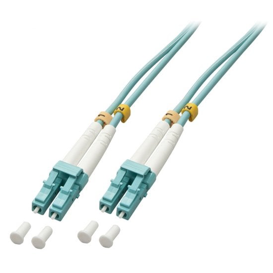 Lindy LC-LC OM3 50/125 Fibre Optic Patch Cable