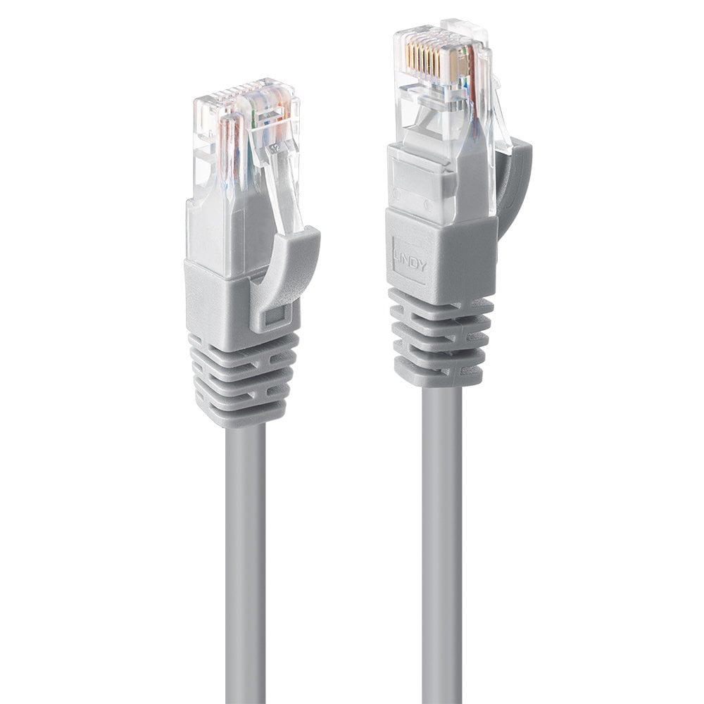 LINDY 44470 10 m CAT6 F/UTP Solid Patch Cable Grey 