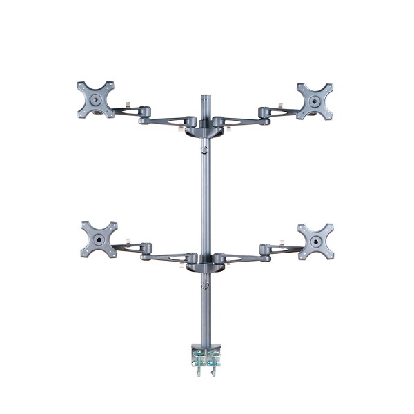 Neomounts FPMA-D935D4 Tilt/Turn/Rotate Quad Desk Mount clamp