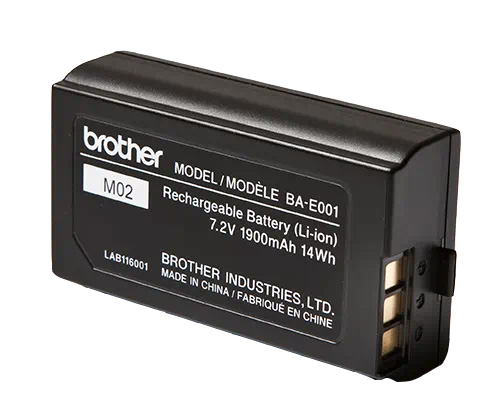 Brother BA-E001 Genuine Rechargeable Lithium ion Printer Battery