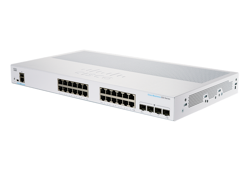 Cisco CBS250-24PP-4G-UK 24-Port L3 GE Smart Managed Switch