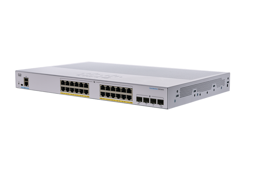 Cisco CBS250-24P-4G-UK 24-Port L3 GE Smart Managed Switch