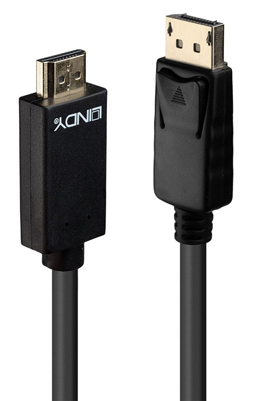 Lindy DisplayPort to HDMI 10.2G Cable