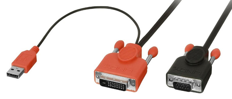 Lindy DVI-D to VGA Cable