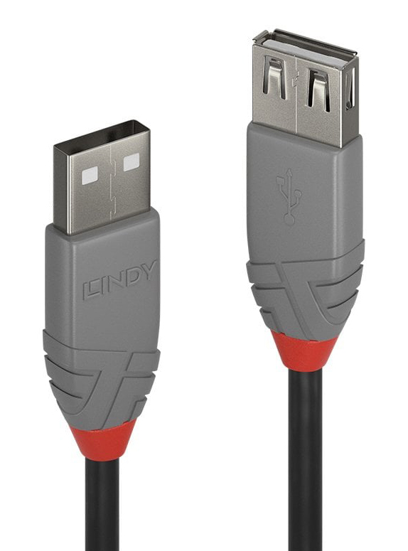 Lindy Anthra Line USB 2.0 Type A Extension Cable