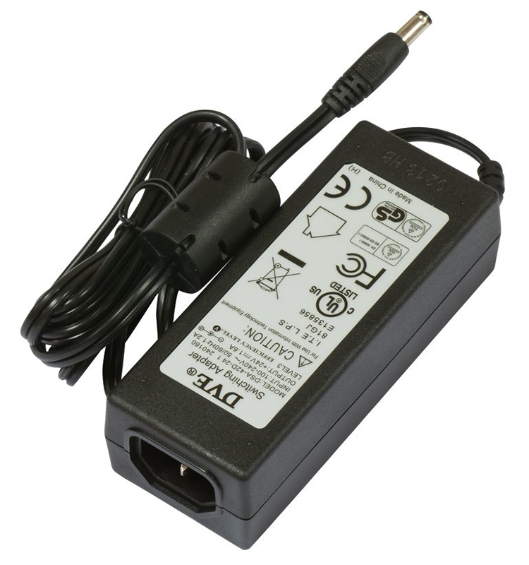 MikroTik 24HPOW 24V 2.5A IEC Cord Power Supply