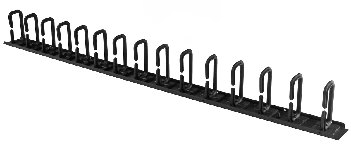 StarTech Vertical Cable Organizer with D-Ring Hooks - 0U