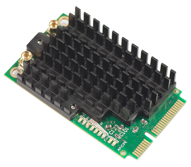 MikroTik R11E-2HPND 802.11b/g/n Mini PCI Express Card