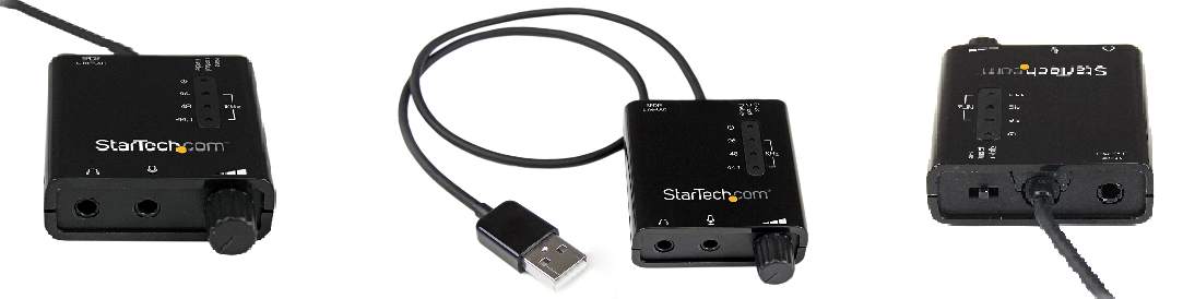 ICUSBAUDIO7 tarjeta sonido startech externa virtual 7.1 usb stereo