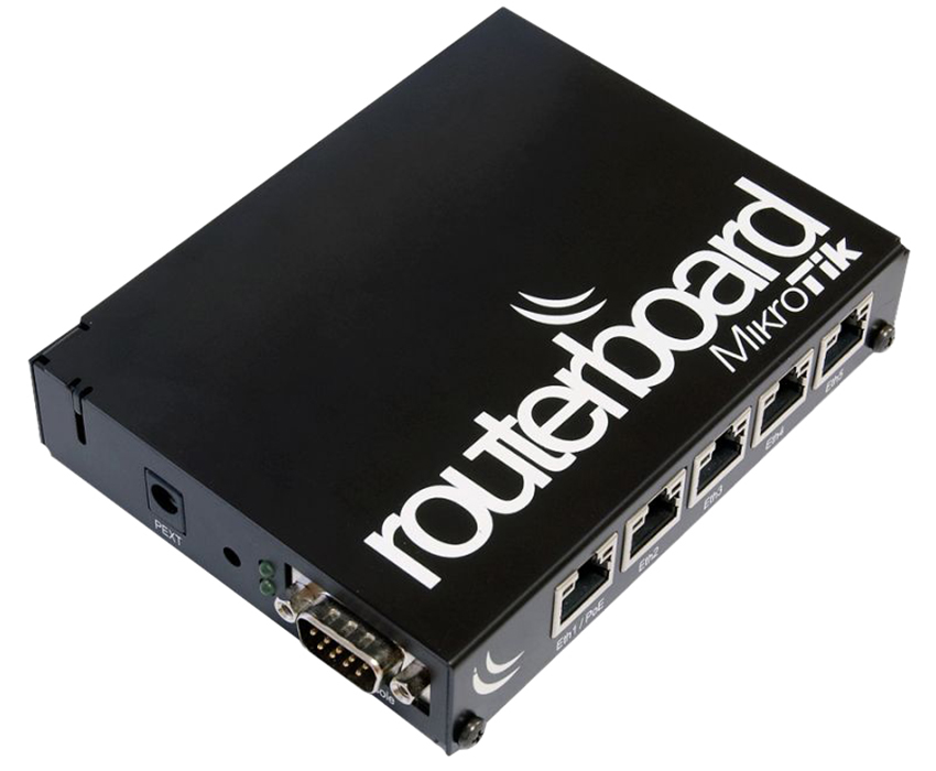 CASED RouterBoard 5 Port Gb L5 Router 