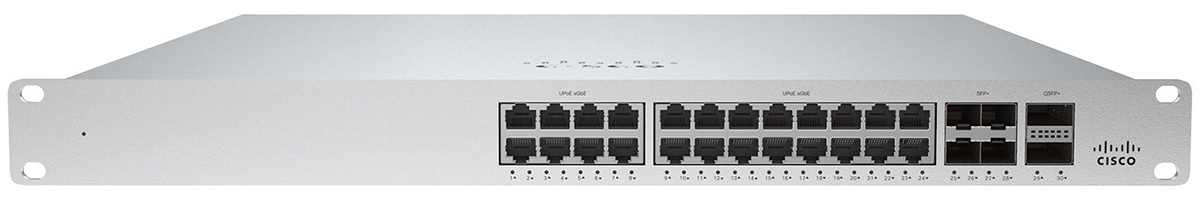 Cisco Meraki MS355-24X-HW Managed L3 10G Ethernet (100/1000/10000) Silver 1U (PoE)