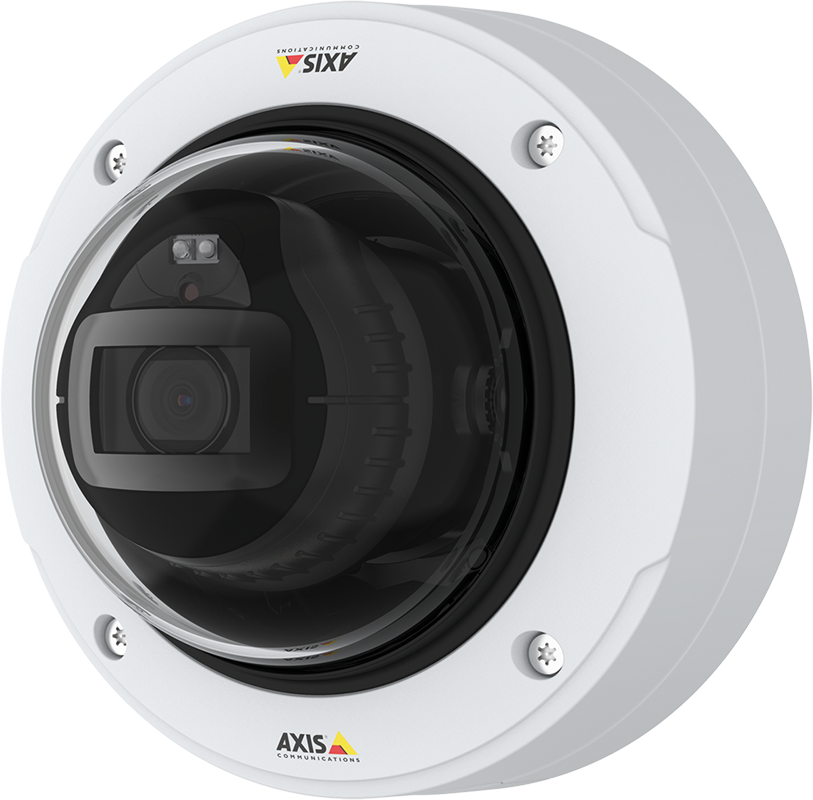 Axis 01598-001 P3248-LVE Outdoor Network Camera - Streamlined 4K Dome for Any Light