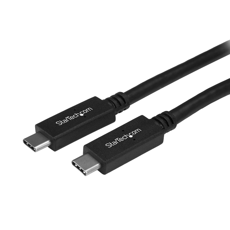 StarTech USB31CC1M USB-C Cable - M/M - 1m (3ft) - USB 3.1 (10Gbps) - USB-IF Certified