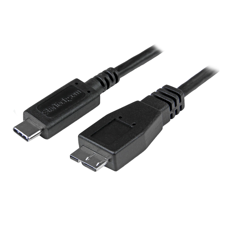 StarTech USB31CUB1M USB-C to Micro-B Cable - M/M - 1m (3ft) - USB 3.1 (10Gbps)