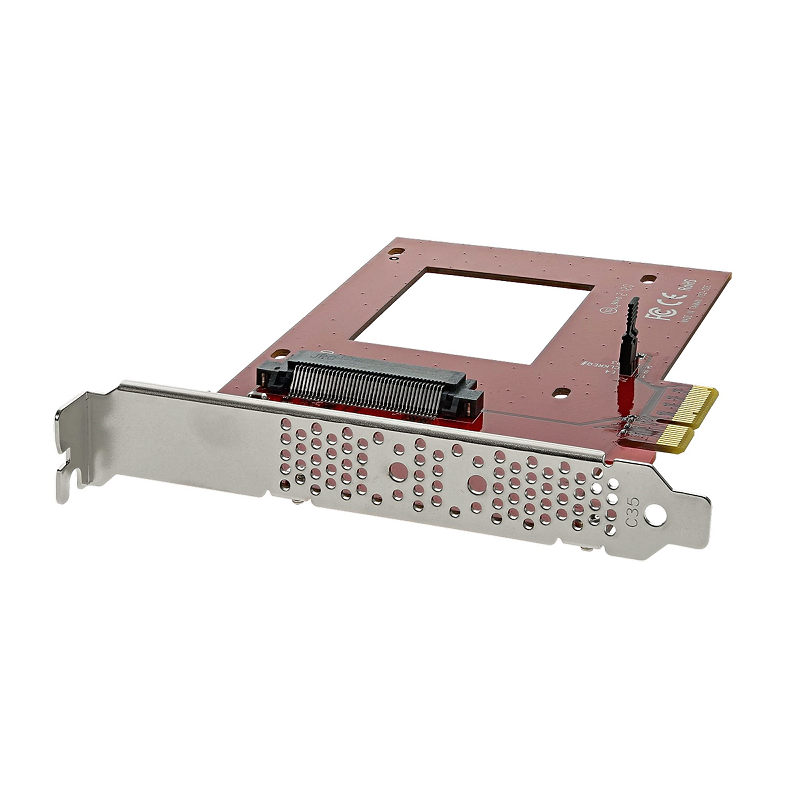 StarTech PEX4SFF8639 U.2 to PCIe Adapter for 2.5 inch U.2 NVMe SSD - SFF-8639
