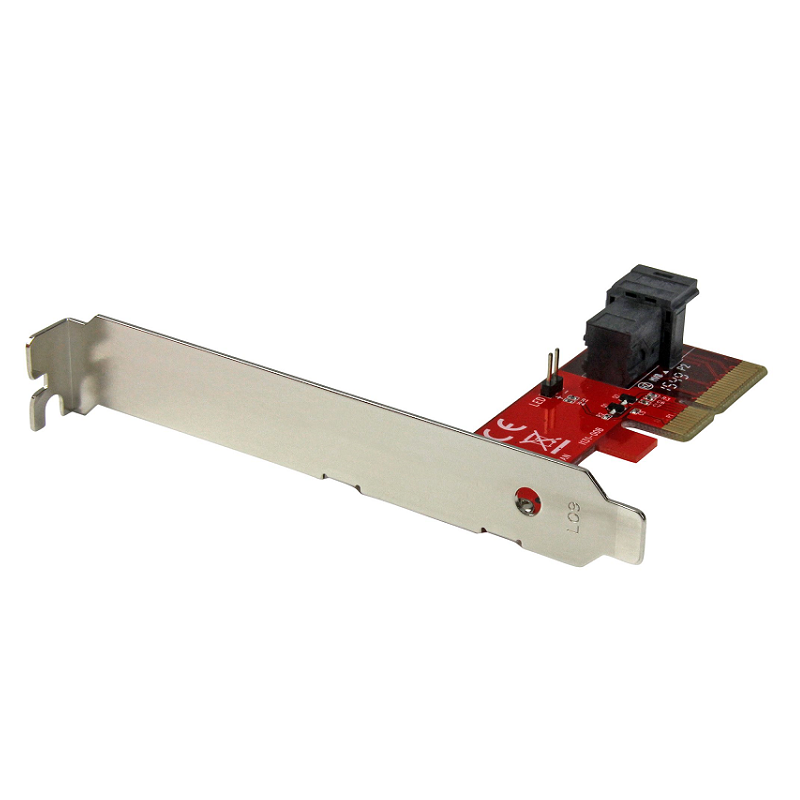 StarTech PEX4SFF8643 x4 PCI Express to SFF-8643 Adapter for PCIe NVMe U.2 SSD