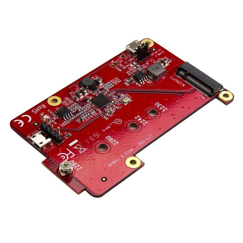StarTech PIB2M21 USB to M.2 SATA Converter for Raspberry Pi and Development Boards